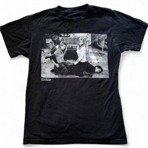 Sz S Vintage 90’s y2k Friends Show Season 6 Funny Black Graphic Cotton Tee